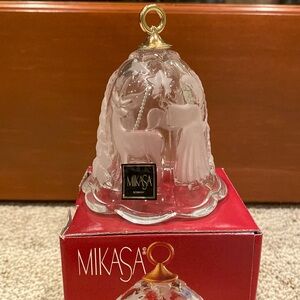Mikasa holiday lights bell